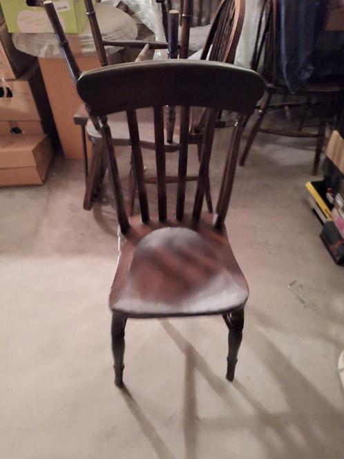 Antieke stoelen Noord Engeland.Bruin., Huis en Inrichting, Stoelen, Zo goed als nieuw, Bruin, Ophalen
