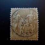 1881 France, Paix et Commerce, 30 marron Type 2, cachet, Affranchi, Enlèvement ou Envoi