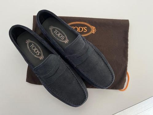 Tod’s schoenen, Kleding | Heren, Schoenen, Zo goed als nieuw, Espadrilles of Moccasins, Blauw, Ophalen of Verzenden