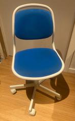 Ikea Orfjal kinderbureaustoel, Huis en Inrichting, Bureaustoelen, Ophalen, Gebruikt, Blauw, Bureaustoel
