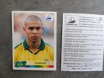 Panini sticker voetbal  France 98  Ronaldo nieuwe staat, Verzenden, Nieuw, Sticker
