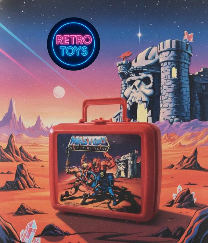 Lunchbox De Meesters van het Universum MOTU (Aladdin - 1983), Cd's en Dvd's, Vinyl | Hardrock en Metal, Ophalen of Verzenden