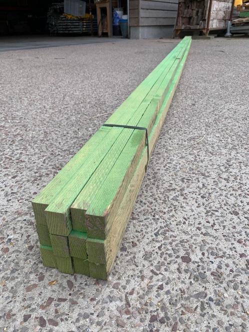 panlatten gedrenkt , per 5 lm, 2 formaten beschikbaar, Doe-het-zelf en Bouw, Hout en Planken, Nieuw, Overige typen, Vuren, 300 cm of meer