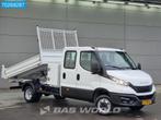 Iveco Daily 35C16 3.0L Kipper Dubbel Cabine met Kist 3500kg, Auto's, Bestelwagens en Lichte vracht, Gebruikt, Euro 6, 4 cilinders