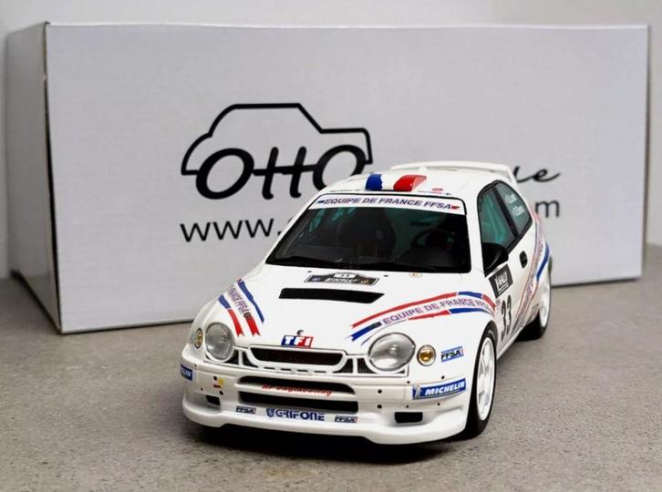 Toyota Corolla WRC Rally Loeb OT996 OTTO 1/18 Nieuw, Hobby en Vrije tijd, Modelauto's | 1:18, Nieuw, Auto, OttOMobile, Ophalen of Verzenden