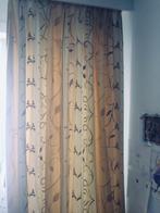 2 gordijnen 100 cm breed x 207 cm lang (Gent), Crème, 200 cm of meer, Zo goed als nieuw, 50 tot 100 cm