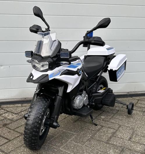 BMW F850 GS Polizei 12v - Rubberband - Sirene NIEUW, Kinderen en Baby's, Speelgoed | Buiten | Accuvoertuigen, Nieuw, Ophalen of Verzenden