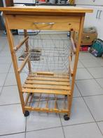 Houten trolley, Ophalen