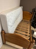 Houten eenpersoonskamer, Huis en Inrichting, Slaapkamer | Complete slaapkamers, Ophalen, Gebruikt, Eenpersoons, Hout
