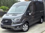 Ford Transit Limited L2H2 - 165PK Automaat - NIEUW 0KM 2025, Stof, Euro 6, Zwart, Bedrijf