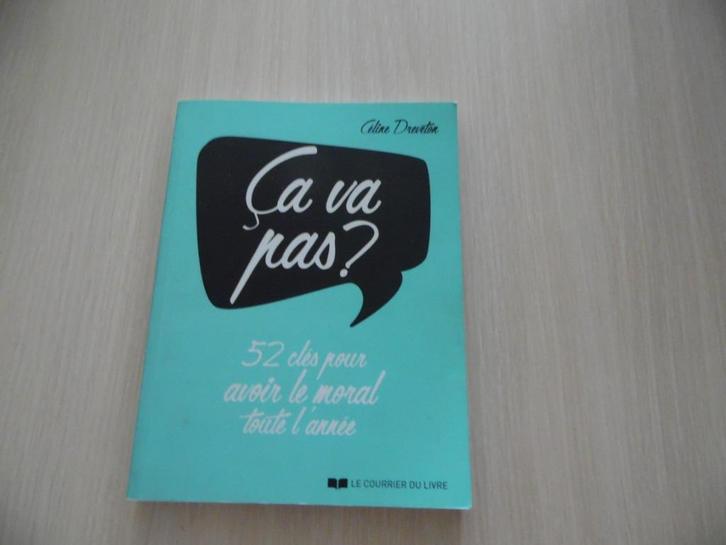 ÇA VA PAS ?    52 CLÉS POUR AVOIR LE MORAL TOUTE L'ANNÉE, Boeken, Psychologie, Zo goed als nieuw, Overige onderwerpen, Ophalen of Verzenden