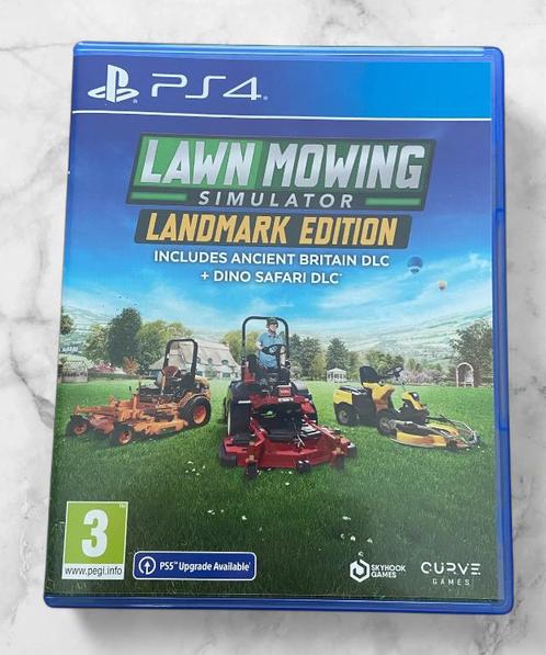 Lawn Mowing Simulator – Landmark Edition (PS4 & PS5), Games en Spelcomputers, Games | Sony PlayStation 4, Nieuw, Simulatie, 1 speler