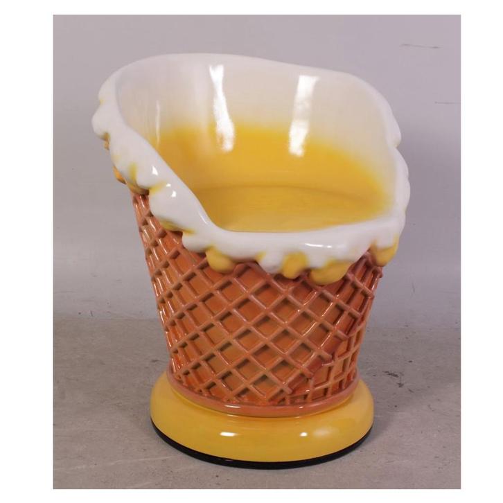 Stoel ijsje— Chair Ice Cream 70 cm, Verzamelen, Merken en Reclamevoorwerpen, Nieuw, Ophalen