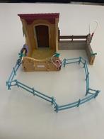 Playmobil ponybox met wasplaats, Ophalen, Zo goed als nieuw, Los Playmobil