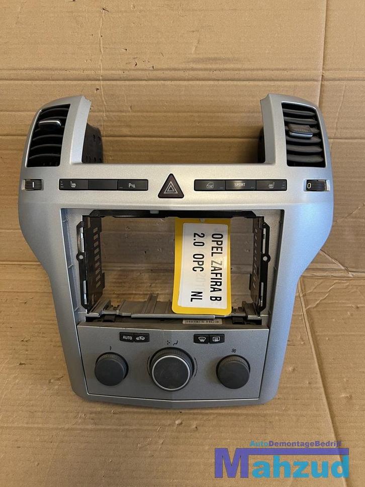 OPEL ZAFIRA B Grijs OPC Middenconsole kachel paneel 2005-201, Auto-onderdelen, Dashboard en Schakelaars, Opel, Gebruikt, Ophalen of Verzenden