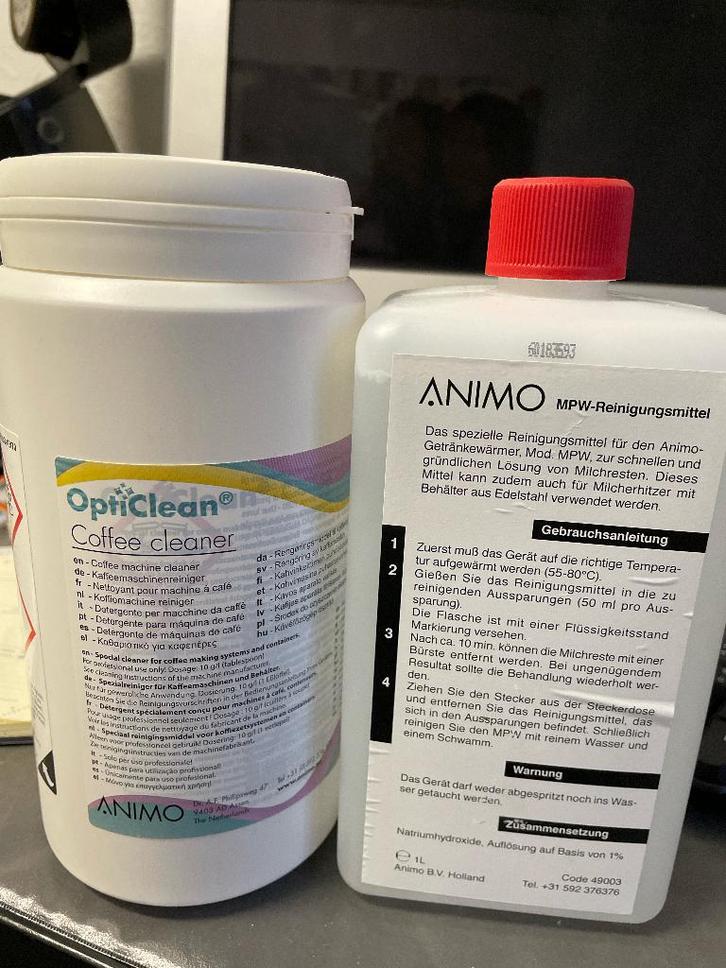 Nettoyants professionnels ANIMO pour machines à café -, Divers, Divers Autre, Neuf, Enlèvement
