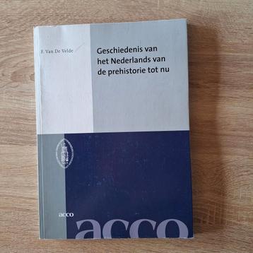 Geschiedenis van het Nederlands van de préhistorie tot nu/KU beschikbaar voor biedingen
