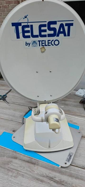 Antenne satellite automatique teleco 65cm, Enlèvement, Comme neuf