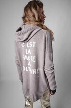 Weinig gedragen gebreide hoodie Zadig & Voltaire, Vêtements | Femmes, Pulls & Gilets, Comme neuf, Taille 36 (S), Autres couleurs
