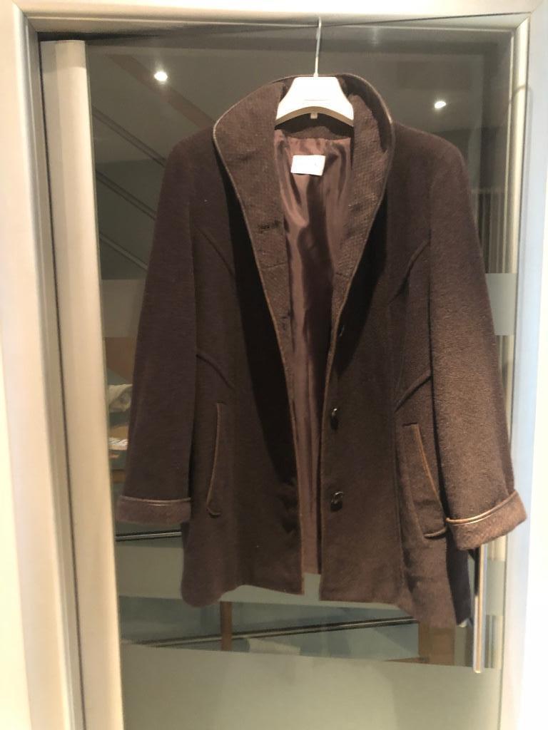 Bruine wintervest dames maat 42 merk Lebek, Bruin, Ophalen of Verzenden, Gedragen, Maat 42/44 (L)