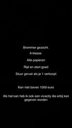 Brommer gezocht‼️, Fietsen en Brommers, Brommers | Overige merken, Ophalen
