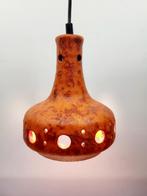 Fat Lava keramiek hanglamp, oranje tinten, jaren 50, Ophalen