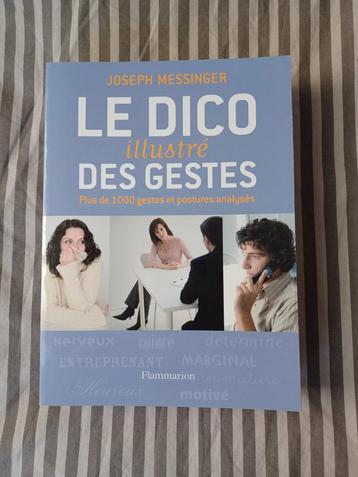 Livre "le dico illustré des gestes"