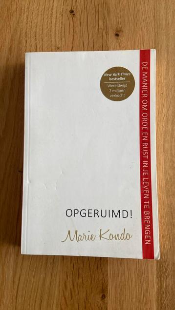 Opgeruimd! Marie Kondo beschikbaar voor biedingen