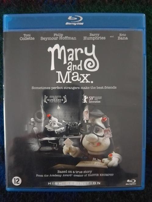 Mary And Max Blu-ray, CD & DVD, Blu-ray, Comme neuf, Dessins animés et Film d'animation, Enlèvement ou Envoi