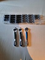 Gillette Fusion + 21 mesjes, Handtassen en Accessoires, Uiterlijk | Gezichtsverzorging, Nieuw, Ophalen of Verzenden