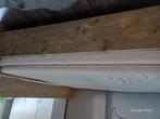 Bed in  steigerhout met lattenbodem en matras 1m80 op2m, 180 cm, Bruin, Zo goed als nieuw, Ophalen