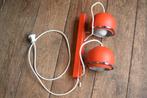 Lampe murale vintage Gepo orange avec 2 ampoules (1960), Enlèvement ou Envoi, Comme neuf, Métal