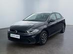 Volkswagen Polo Life*FaibleKms!*Camera*GPS*Carplay*ACC, 118 g/km, 95 pk, USB, Zwart