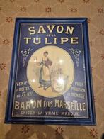 panneau publicitaire SAVON DE LA TULIPE, Enlèvement ou Envoi, Comme neuf