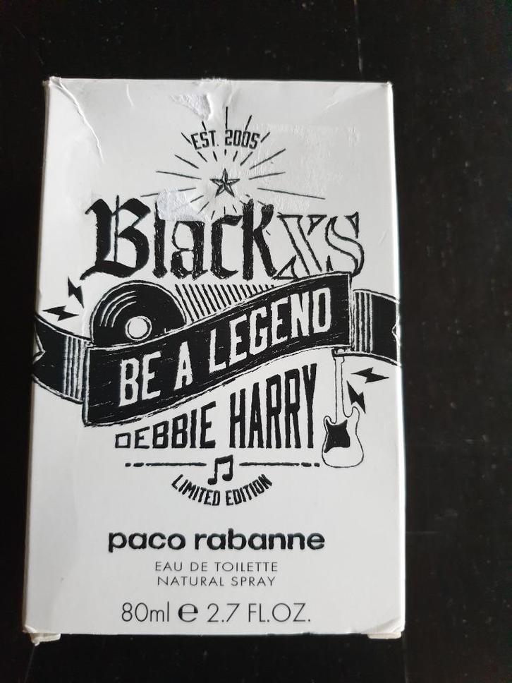 Paco Rabanne Black XS Debbie Harry, Handtassen en Accessoires, Uiterlijk | Parfum, Nieuw, Ophalen of Verzenden