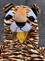 Verkleedkledij tijger maat 104 - onesie/muts/schoenovertrek, Ophalen of Verzenden, Zo goed als nieuw, 104 of kleiner, Jongen of Meisje