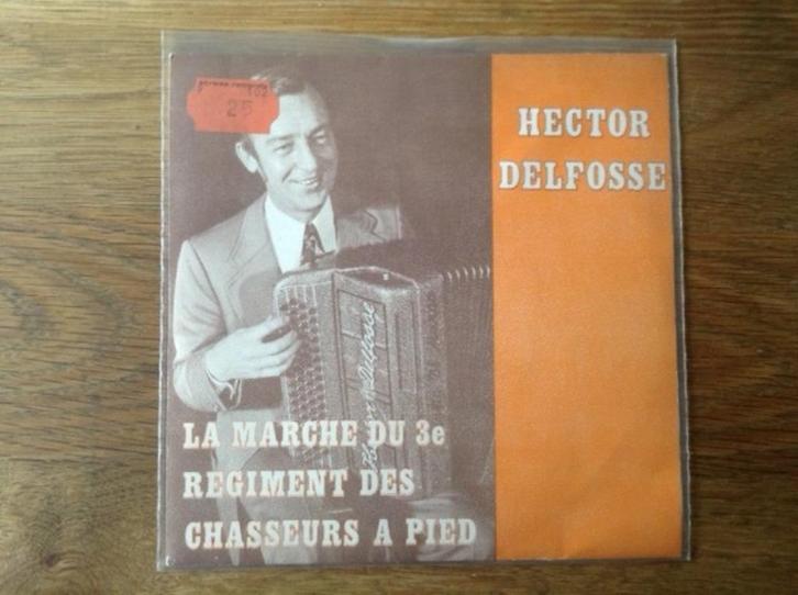 single hector delfosse, Cd's en Dvd's, Vinyl Singles, Single, Overige genres, 7 inch, Ophalen of Verzenden