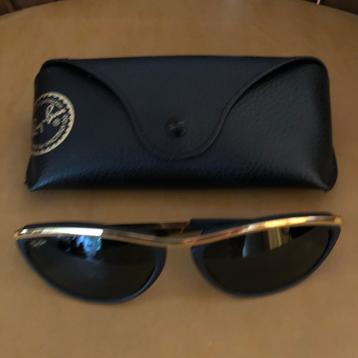 Vintage zonnebril B&L Ray-Ban Olympian V matzwart Olymp05 beschikbaar voor biedingen
