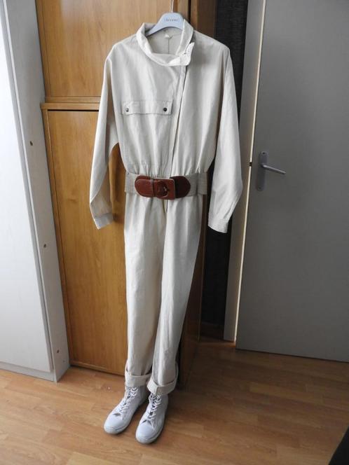 jumpsuits - maat 40 -katoen, Kleding | Dames, Jumpsuits, Gedragen, Maat 38/40 (M), Beige, Ophalen of Verzenden
