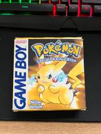 Gameboy: Pokemon yellow version CIB, Ophalen of Verzenden, Zo goed als nieuw