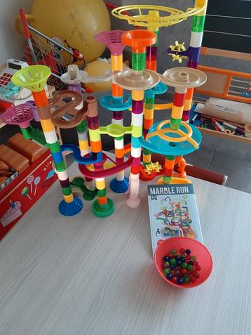 Knikkerbaan  marble  run, Kinderen en Baby's, Speelgoed | Bouwstenen, Ophalen of Verzenden, Zo goed als nieuw, Overige merken