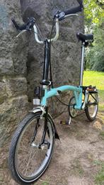 Brompton M6L Turkish Green 6 speed in perfecte staat, Fietsen en Brommers, Ophalen, Brompton, 14 tot 16 inch, Versnellingen