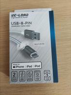 Nieuwe oplaadkabel voor iPhone USB-8-pin, Télécoms, Téléphonie mobile | Chargeurs pour téléphone, Apple iPhone, Enlèvement ou Envoi