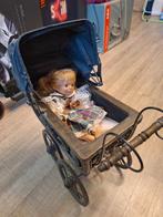 Porceilen pop in kinderwagen, Verzamelen, Ophalen, Pop