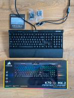 corsair K70 RGB mechanical keyboard, Ophalen of Verzenden, Gebruikt