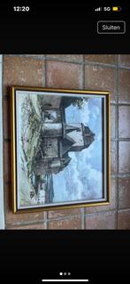 Tekening in kader, Antiek en Kunst, Ophalen