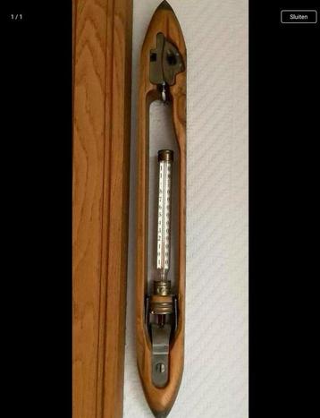 Thermometer in schietspoel, Enlèvement
