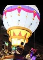 2 opblaasbare ballons 3m met LED licht, Hobby en Vrije tijd, Feestartikelen, Ophalen, Zo goed als nieuw, Versiering