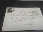 BELGIË nummer 6 op brief van 24/10/1860, Postzegels en Munten, Postzegels | Europa | België, Ophalen of Verzenden