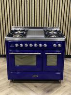 Magnifique Boretti Majestic 100cm Gaz/Electro + Frytop, Comme neuf, 5 zones de cuisson ou plus, 60 cm ou plus, Gaz